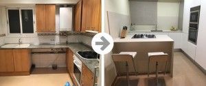 Reforma de cocina en Barcelona antes y después