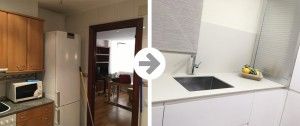 Reforma de cocina en Barcelona antes y después