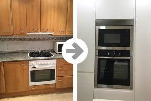Reforma de cocina en Barcelona antes y después