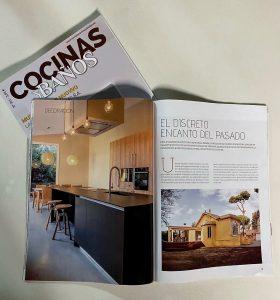 Reforma de casa en Sant Fost de Campsentelles en la Revista Cocinas y Baños