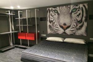 Reformar dormitorio armarios abiertos - Contemporánea, estudio de interiorismo en Granollers