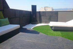 Nuevos materiales II materiales imitación madera mármol pizarra reformas en Barcelona - Contemporánea