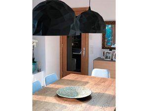 Reforma de salón comedor en Llerona - Contemporánea