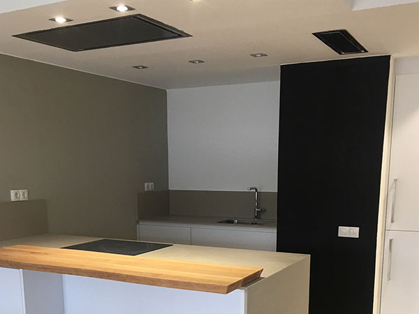 Reforma de cocina y baño con un marcado acento industrial