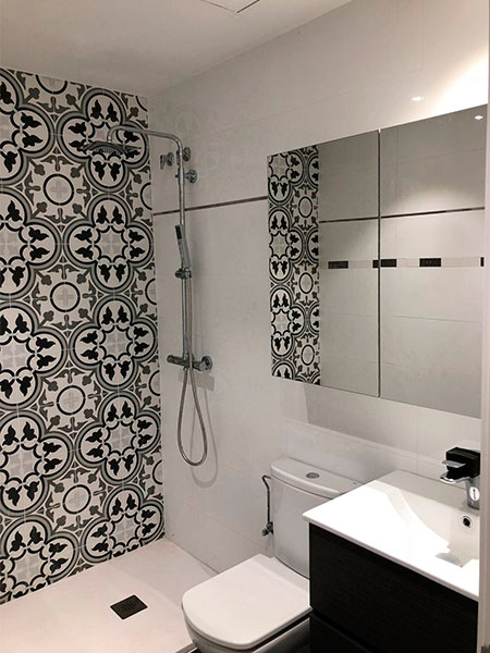 Reforma de cocina y baño con un marcado acento industrial