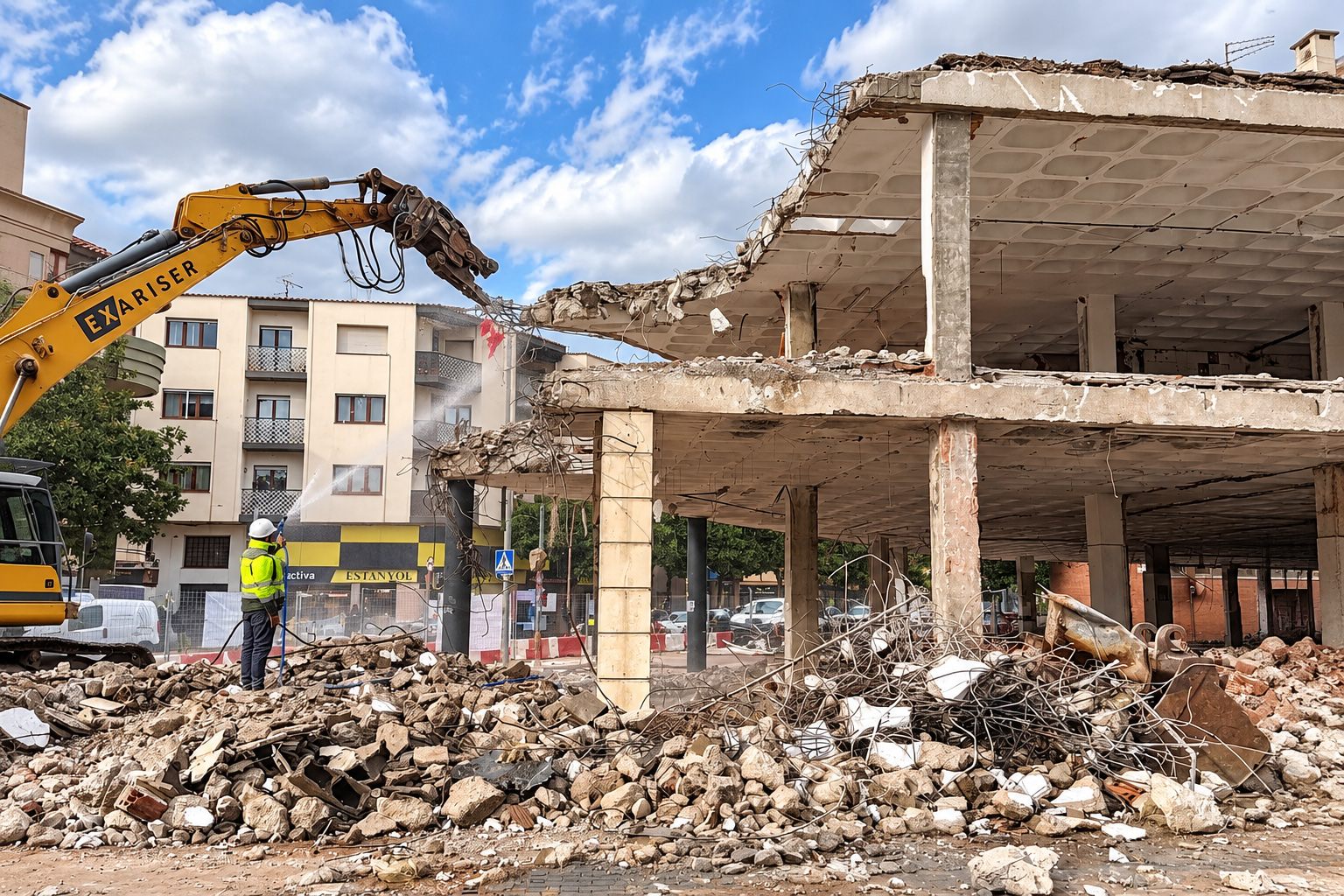 Construcción de estructuras Granollers Barcelona Mercat Palamós
